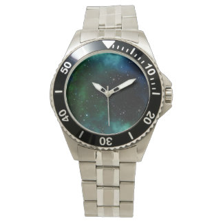 Sternengalaxie-Verlauf Armbanduhr