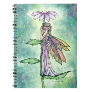 Sternengarten Wasserfarbe Feen Notizbuch Notizblock
