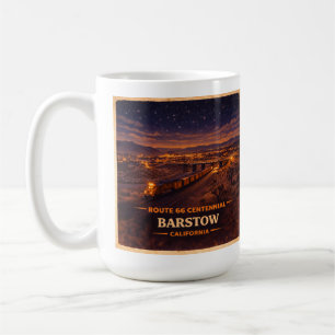 Sternengefäß zur hundertjährigen Mojave-Nacht Kaffeetasse