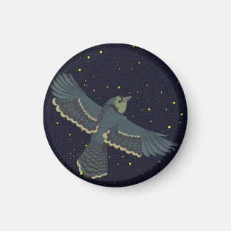 Sternenhafter Blauhäher Magnet