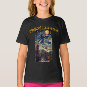 Sternenhalloween-Nacht Frauen-Shirt T-Shirt