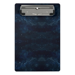 Sternenhimmel, Galaxie Weltraum Himmels- Mini Klemmbrett