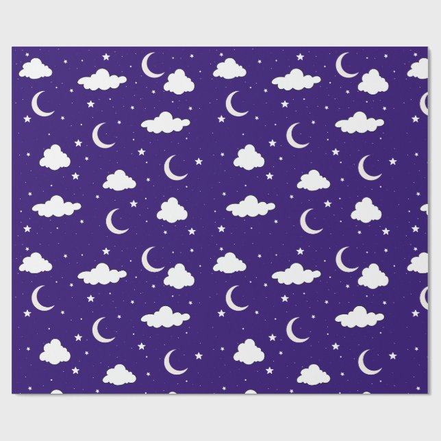 Sternenhimmel-Geschenkpapier Geschenkpapier (Flach)