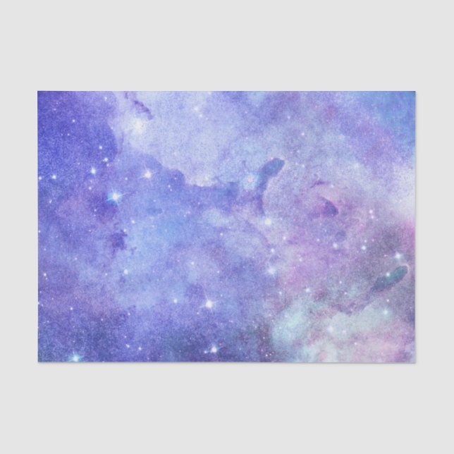 Sternenhimmel Himmelfahrt Galaxy Stars Seidenpapier (Vorderseite)