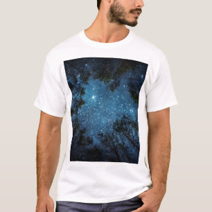 Sternenhimmel, Milchstraße. T-Shirt