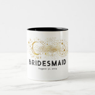 Sternenhimmel Mystische Romantische Hochzeit Zweifarbige Tasse