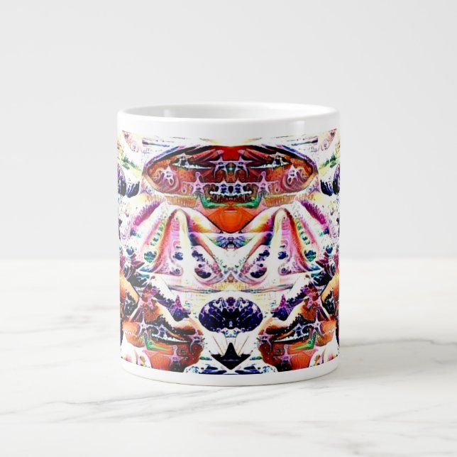 Sterneninsel Jumbo-Tasse (Vorderseite)
