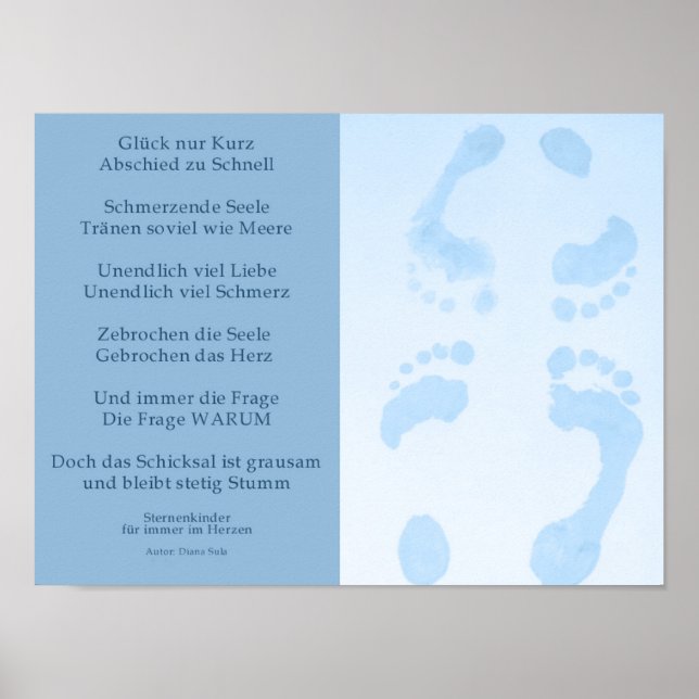 Sternenkindposter Poster (Vorne)