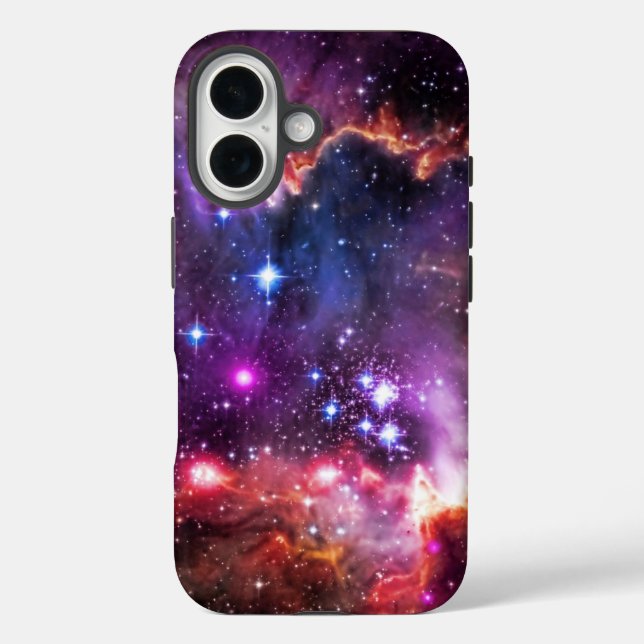 Sternenklare Flügelspitze kleiner Magellanic Wolke iPhone 16 Hülle (Rückseite)