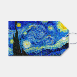 Sternenklare Nacht durch Van- Goghschöne Kunst Geschenkanhänger