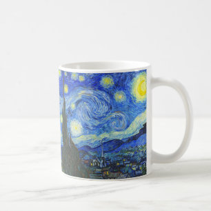Sternenklare Nacht durch Vincent van Gogh Kaffeetasse