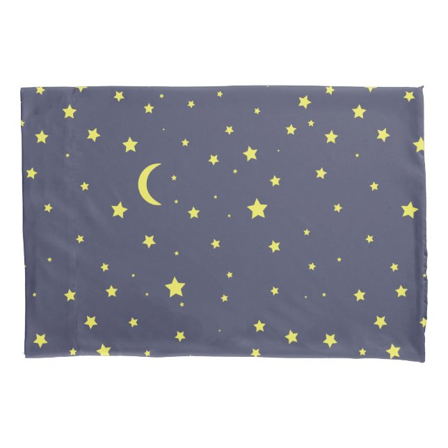 Sternenklare Nacht Kissenbezug (Vorderseite)