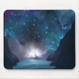 Sternenklare Nacht Mousepad