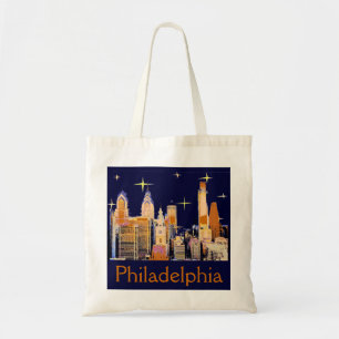 Sternenklare Nacht Philadelphia Tragetasche