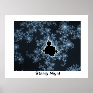 Sternenklare Nacht Poster