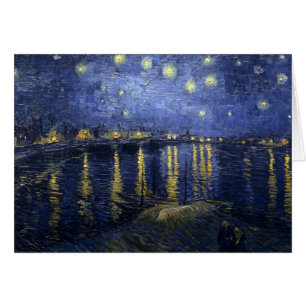 Sternenklare Nacht über der Rhône