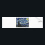 Sternenklare Nacht Van Gogh Autoaufkleber<br><div class="desc"></div>