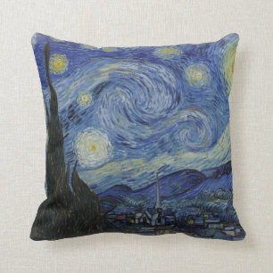 sternenklare Nacht von Van Gogh Kissen