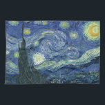 Sternenklare NachtGeschirrtuch Vincent van Goghs Küchentuch<br><div class="desc">Sternenklare NachtGeschirrtuch Vincent van Goghs.  Macht ein einzigartiges und dauerhaftes Geschenk für jeden möglichen Van- Goghliebhaber.</div>