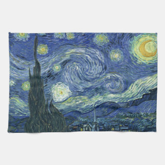 Sternenklare NachtGeschirrtuch Vincent van Goghs Küchentuch