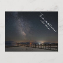 Sternenklare Pier-Reflexionen