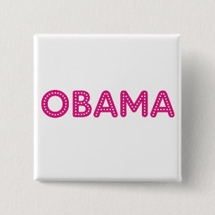 Sternenklarer Licht-Knopf Obama Button