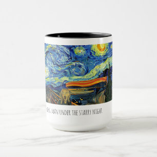 Sternenklarer Mann Kaffeetasse. Tasse