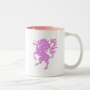 Sternenklares Einhorn Zweifarbige Tasse