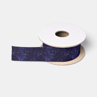 Sternenklares Himmels-Gitter Satinband