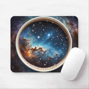 Sternenkonstellation in einer Tasse Kaffee Mousepad