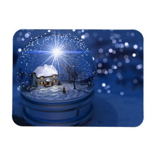 Sternenlicht-Kugel Weihnachten Flexibles Magnet