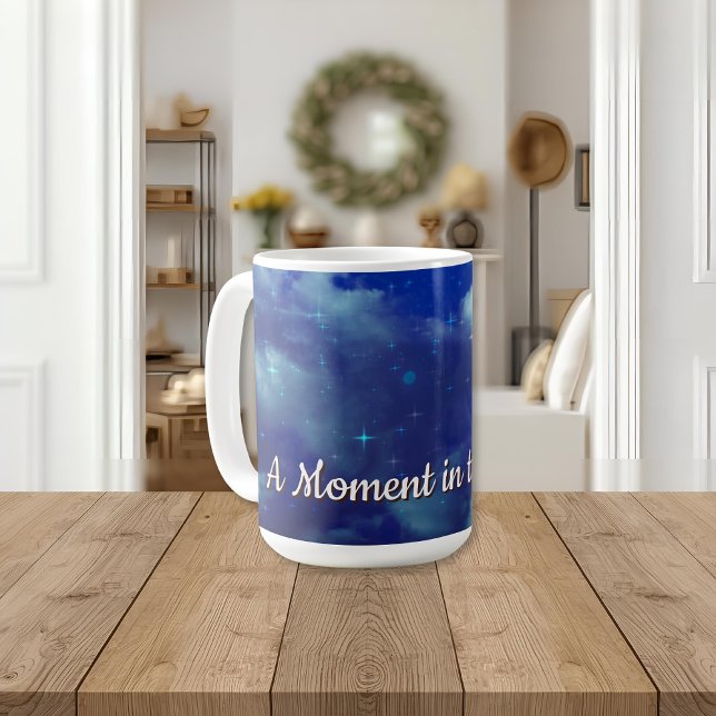 Sternenmoment-Tasse | Himmlischer Morgen  Kaffeetasse (Von Creator hochgeladen)