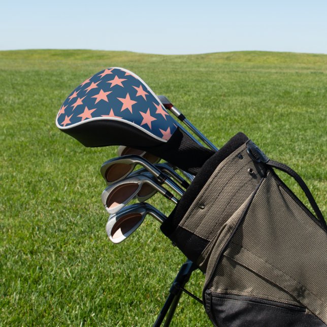 Sternenmuster 3 golf headcover (In SItu)