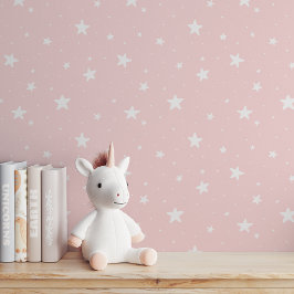 Sternenmuster Träumerisch Boho Mädchenzimmer Hellr Tapete