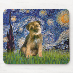 Sternennacht - Border Terrier #1 Mousepad