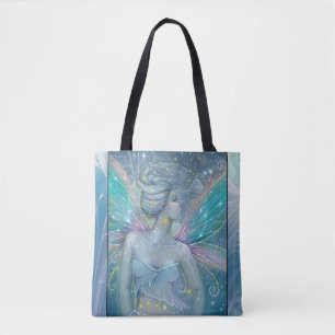 Sternennacht Feen-Fantasie-Kunst von Molly Harriso Tasche