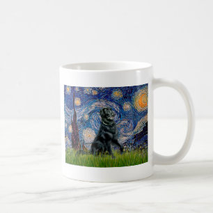 Sternennacht - Flat Coated Retriever 2 Kaffeetasse