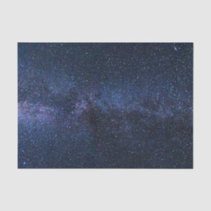 Sternennacht Galaxie Blauer Himmel Weltraum Sterne Seidenpapier