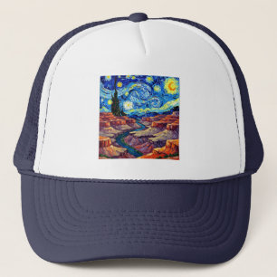 Sternennacht Grand Canyon Arizona Truckerkappe