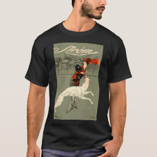 Sternennacht Katze Van Gogh Katze T-Shirt