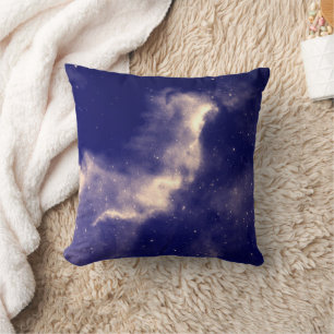 Sternennacht mit Galaxie Kissen