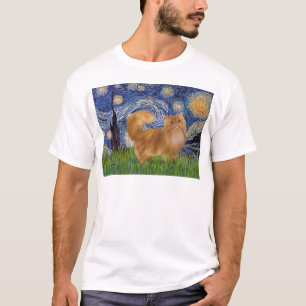 Sternennacht - Rote Perserkatze T-Shirt