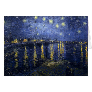 Sternennacht über der Rhône