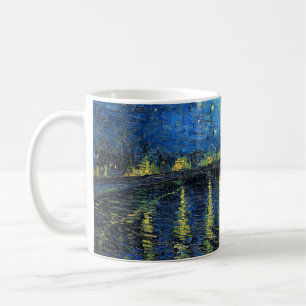 Sternennacht über der Rhone von Vincent Van Gogh Kaffeetasse