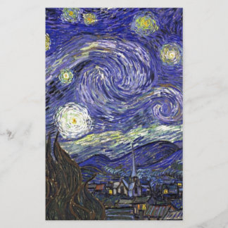 Sternennacht, Vincent Van Gogh. Briefpapier