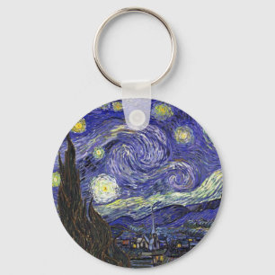 Sternennacht, Vincent Van Gogh. Schlüsselanhänger