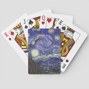 Sternennacht, Vincent Van Gogh. Spielkarten