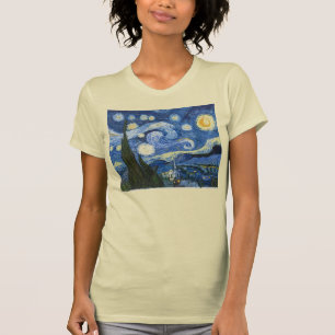 Sternennacht von Vincent Van Gogh T-Shirt