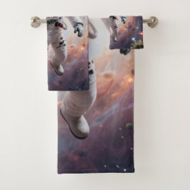 Sternenpfad – Reise durch das Universum´2 Badhandtuch Set