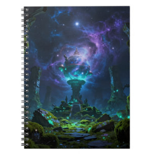 Sternenpfad – Reise durch das Universum Notizblock